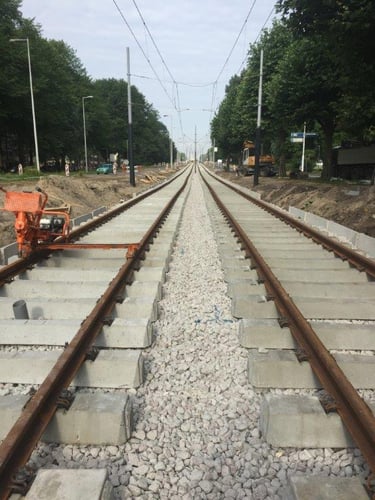 Lightrailliggers voor GVB Amsterdam