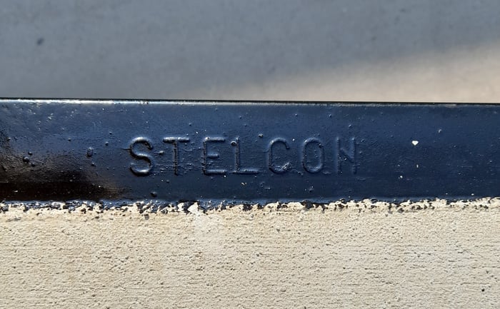 Slijtvaste deklaag van Stelcon-platen