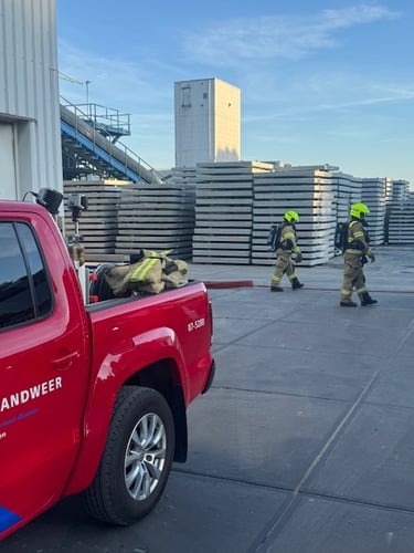 Brandweer Rheden te gast bij De Meteoor