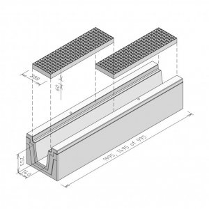 Stelcon M-roostergoot