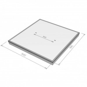 Stelcon S-plaat met hoeklijn, 14 cm