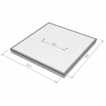 Stelcon aanrijdplaat met hoeklijn, 16 cm