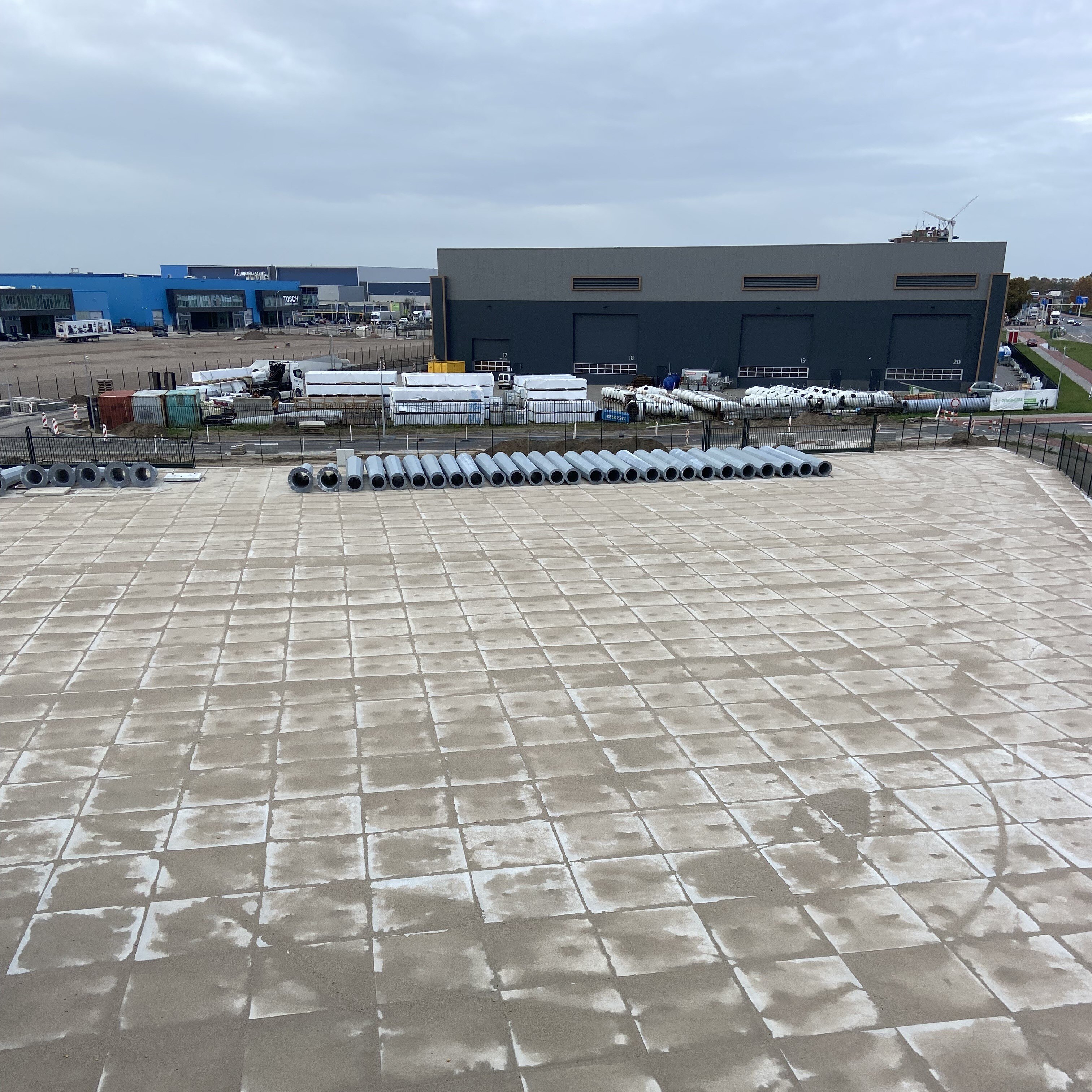 Opslag windmolens Barneveld